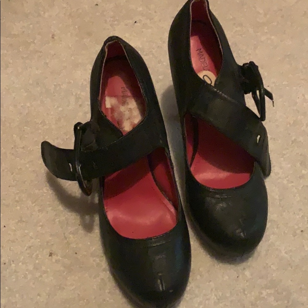 Black heels